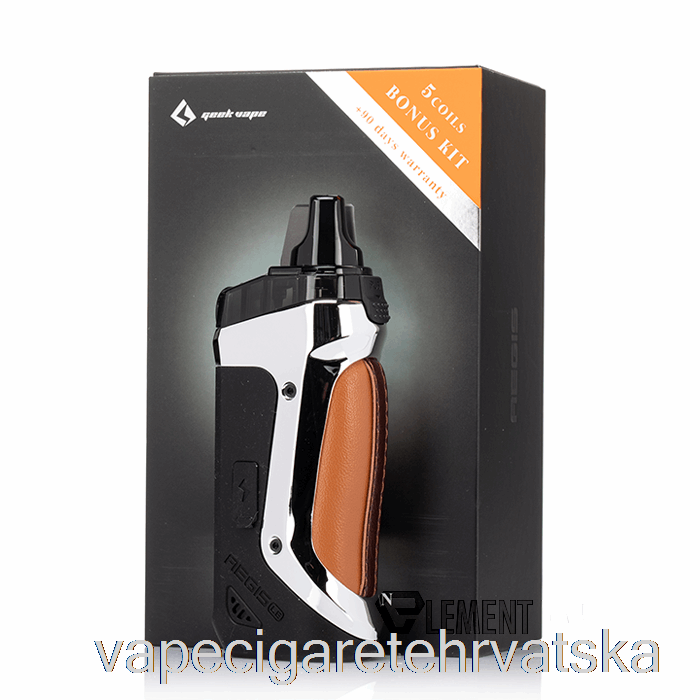 Vape Hrvatska Geek Vape Aegis Boost 40w Pod Mod Kit Le Bonus Kit - Srebrni
